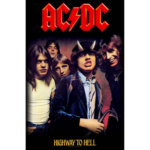 Drapeau AC DC Highway To Hell