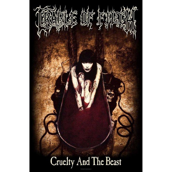 Drapeau Cradle Of Filth Cruelty And The Beast