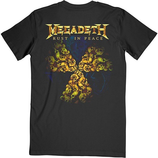 T shirt Megadeth Rust In Peace Licence Officielle