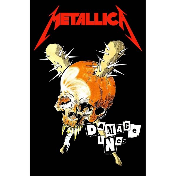 Drapeau Metallica Damage Inc.