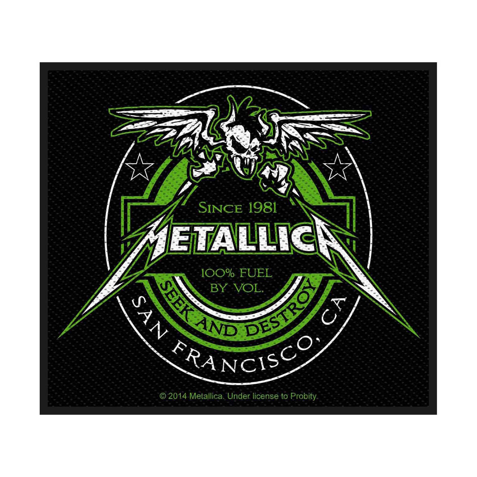 Patch Metallica Beer Label