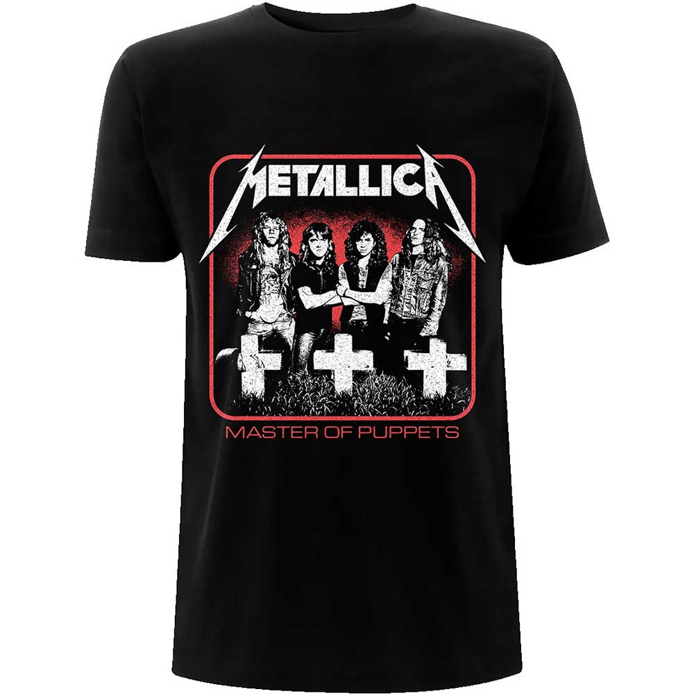 T-shirt Metallica Vintage Master Of Puppets Photo